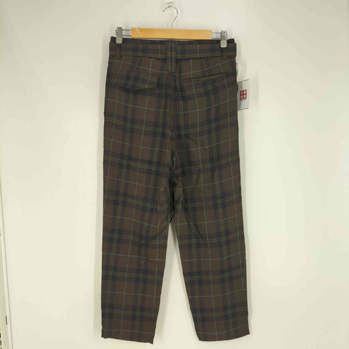 クルニ CULLNI 別注 TAPERED SLACKS CHECK テーパード スラックス チェック メンズ JPN:S