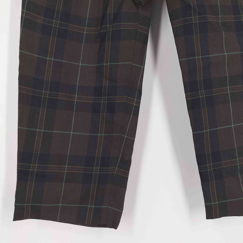 クルニ CULLNI 別注 TAPERED SLACKS CHECK テーパード スラックス チェック メンズ JPN:S