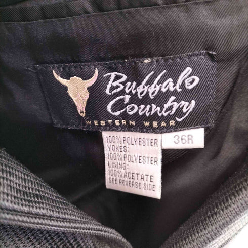 Buffalo Country スエード切替デザイン テーラードジャケット メンズ 36R
