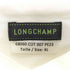 ロンシャン LONGCHAMP ロゴ 刺繍 ハーフボタン バンドカラー L/S シャツ メンズ import:XL