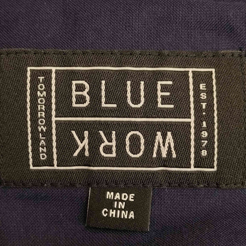 ブルーワーク BLUE WORK ウール タックスラックス メンズ JPN:M