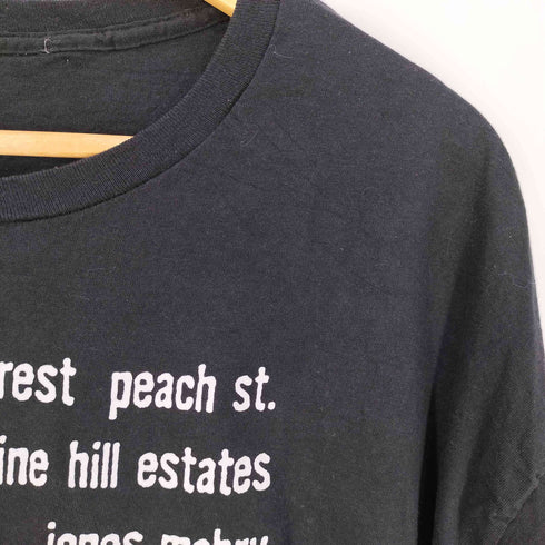 フロントプリント クルーネックTシャツ メンズ