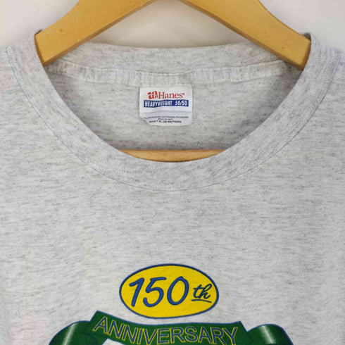 ヘインズ Hanes 90-00s HEAVYWEIGHT 50/50 フロントプリント クルーネックTシャツ メンズ import:XL