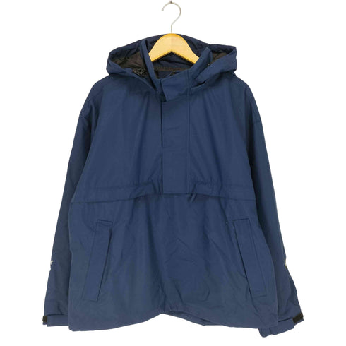 ストレイト STRAIIIGHT TEX-LOGO ANORAK JACKET NAVY メンズ JPN:L