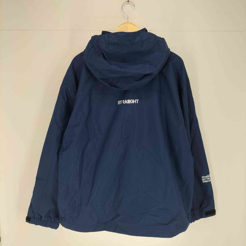 ストレイト STRAIIIGHT TEX-LOGO ANORAK JACKET NAVY メンズ JPN:L
