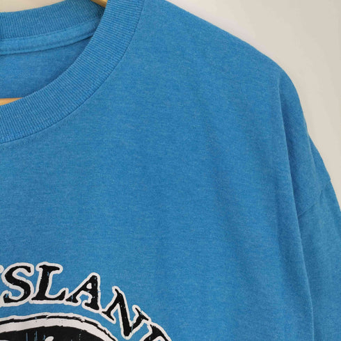 ギルダン GILDAN PADRE ISLAND Turtle Rescue アニマルプリント クルーネックTシャツ メンズ import:XL