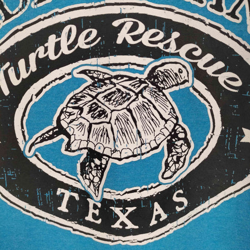 ギルダン GILDAN PADRE ISLAND Turtle Rescue アニマルプリント クルーネックTシャツ メンズ import:XL