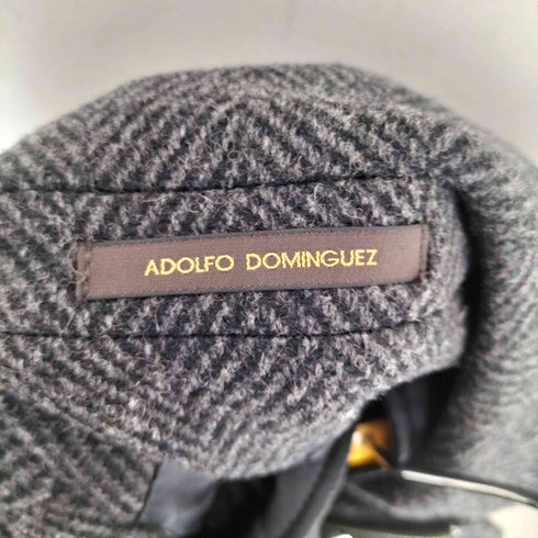 アドルフォドミンゲス ADOLFO DOMINGUEZ ライナー付きチェスターコート メンズ