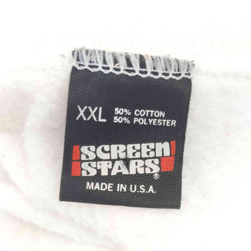 スクリーンスターズ SCREEN STARS 90s USA製 染み込みプリント スウェット メンズ JPN:XXL