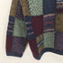 エディーバウアー Eddie Bauer 00S Legendタグ Deer bay Patchwork マルチカラー パッチワークウールカーディガン レディース import:XL