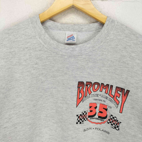 ジャージーズ JERZEES 90s USA製 両面ラバープリントスウェット メンズ JPN:XL
