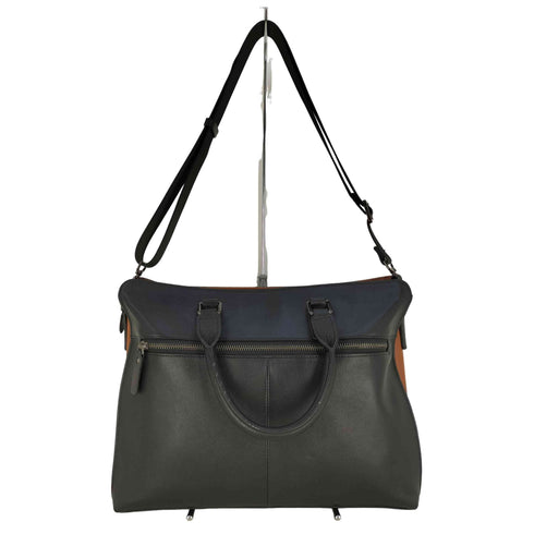 LETDREAM レザー 2WAY ショルダーバッグ ビジネスバッグ メンズ