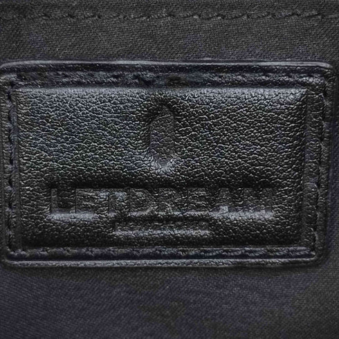 LETDREAM レザー 2WAY ショルダーバッグ ビジネスバッグ メンズ