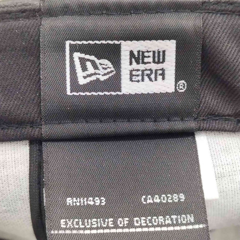 ニューエラ NEW ERA フェイクレザーパネルキャップ メンズ FREE