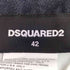 ディースクエアード DSQUARED2 ラインストーン ビジュー 裾ジップ スキニーデニム レディース 42