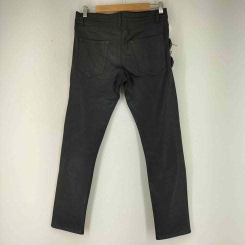 サンローランパリ SAINT LAURENT PARIS 15SS エディ期 ブラックスキニーデニムパンツ コーティング メンズ M