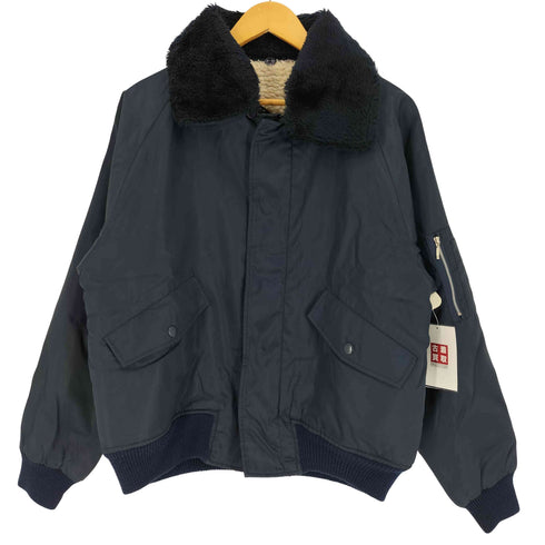 Winter Wear 裏地ボア ナイロン フライト ジャケット ブルゾン メンズ JPN:M