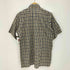 アクアスキュータム AQUASCUTUM チェック柄 半袖 ボタンダウンシャツ メンズ import:S