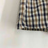 アクアスキュータム AQUASCUTUM チェック柄 半袖 ボタンダウンシャツ メンズ import:S