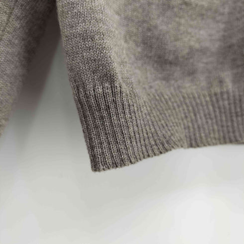 ロベルトコリーナ ROBERTO COLLINA ウール エルボーパッチ カーディガン メンズ EUR:46