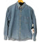 バナナリパブリック BANANA REPUBLIC 80-90s トラベルタグ ワンポケットL/Sデニムシャツ メンズ import:M