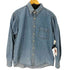 バナナリパブリック BANANA REPUBLIC 80-90s トラベルタグ ワンポケットL/Sデニムシャツ メンズ import:M