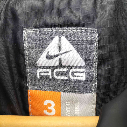 ナイキエーシージー NIKE ACG 00S outer layer 3 フロントロゴ中綿ジャケット メンズ JPN:L
