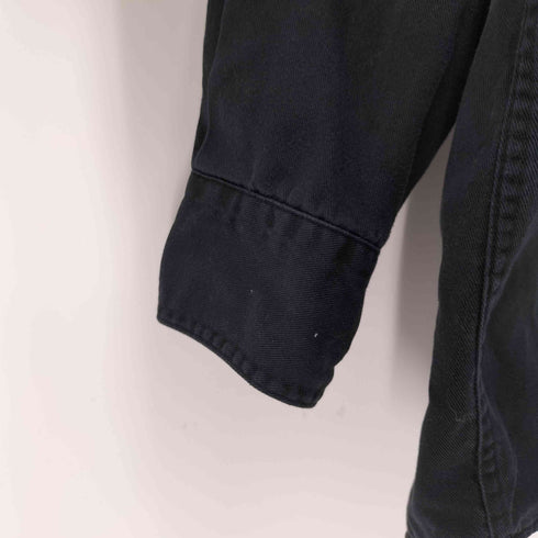 BW ATHLETIC WEAR 刺繍デザイン ワンポケットボタンダウンL/Sシャツ メンズ import:S
