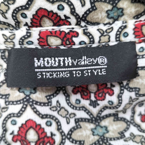 マウスバレー MOUTH valley 小紋柄半袖ワンピース レディース M
