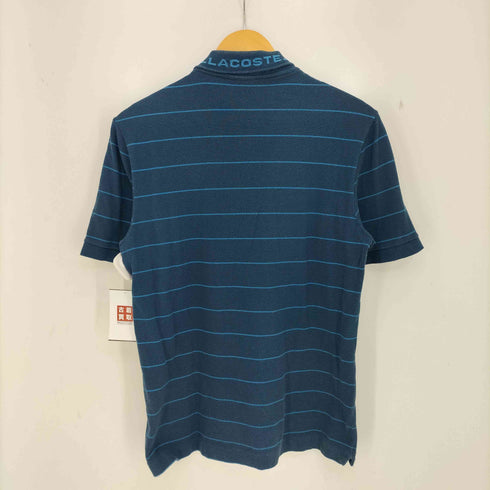 ラコステ LACOSTE 90s ペルー製 鹿の子 ボーダーポロシャツ メンズ 3