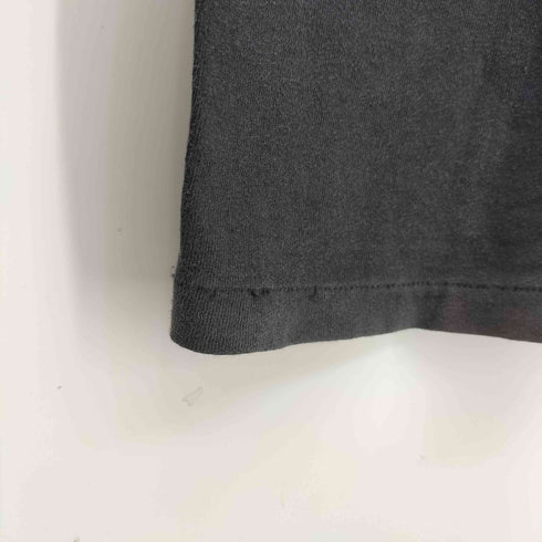 3D EMBLEM 90s USA製 バイク Tシャツ 袖&裾シングル メンズ import:L
