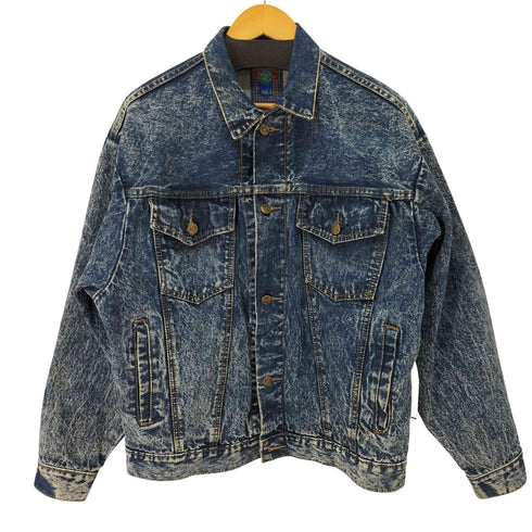 ウォッシュド加工デニムジャケット メンズ import:M