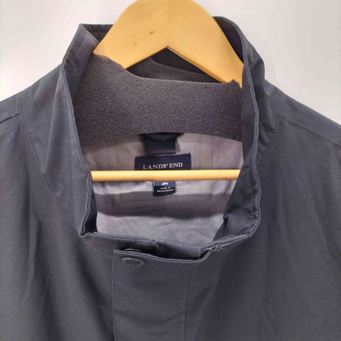 ランズエンド LANDS END スタンドカラーナイロンコート メンズ import:XXL
