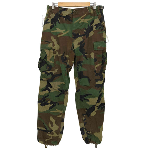 ユーエスアーミー U.S. ARMY USA製 ウッドランドカモ BDU カーゴパンツ メンズ