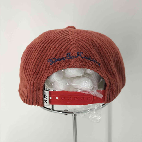 デウスエクスマキナ Deus Ex Machina 19AW ALLEN CORD CAP ロゴ刺繍コーデュロイキャップ メンズ