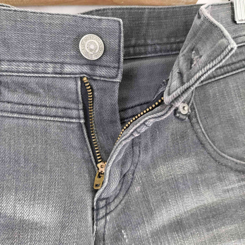 トルネードマート TORNADO MART ヒゲ加工 スキニーデニムパンツ メンズ S