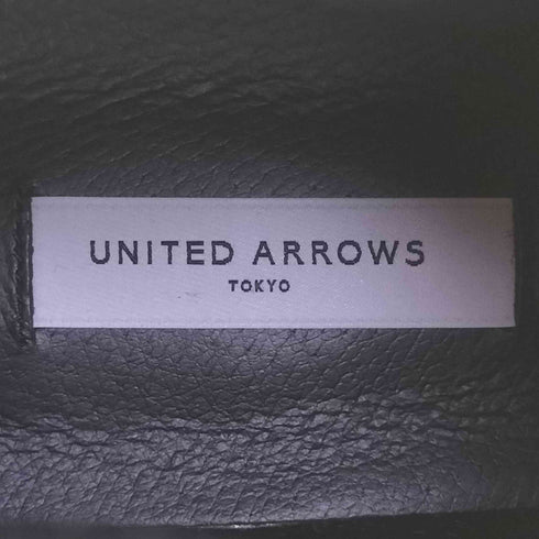 ユナイテッドアローズ UNITED ARROWS レザー サイドゴア ブーツ レディース 36 1/2