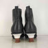 イッセイミヤケ ISSEY MIYAKE UNITE BOOTS デザインヒール レザー サイドゴア ブーツ レディース 25cm
