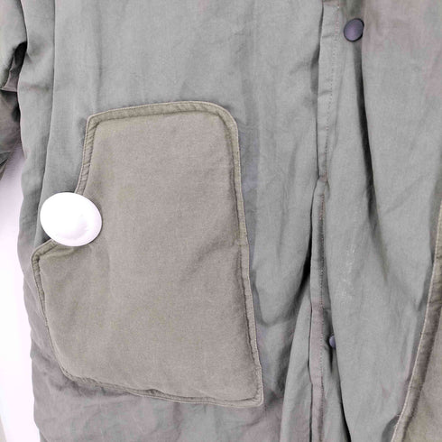 SLOW HANDS recycle tent down coat インド軍 リサイクルテント ダウンコート メンズ S