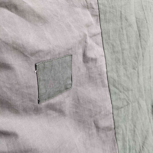 SLOW HANDS recycle tent down coat インド軍 リサイクルテント ダウンコート メンズ S