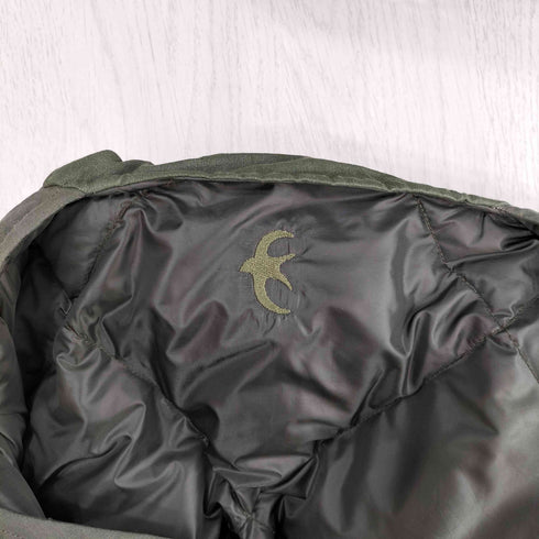 SLOW HANDS recycle tent down coat インド軍 リサイクルテント ダウンコート メンズ S