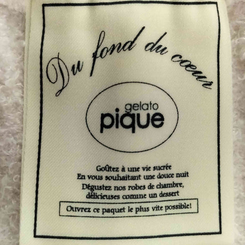ジェラートピケ gelato pique ウォッシャブル スムーズィー 3ボーダー ショートパンツ レディース ONE SIZE