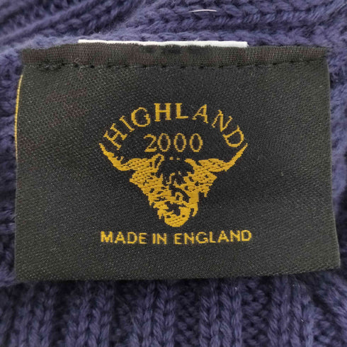 GBL × HIGHLAND2000 イングランド製 コットン ニットキャップ レディース