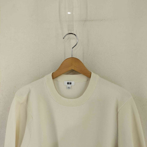 ユニクロ UNIQLO ウォッシャブルミラノリブクルーネックセーター レディース JPN:M