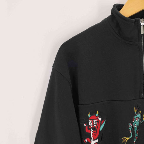 ハフ HUF 24AW BLEDSOE QUARTER ZIP FLEECE メンズ JPN:S