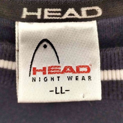 ヘッド HEAD パイピング ラグランスウェット メンズ LL
