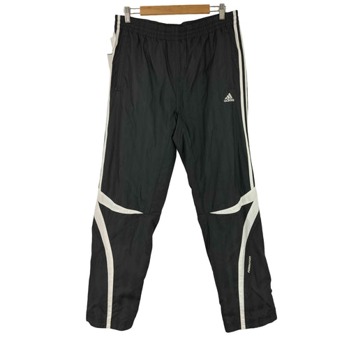 アディダス adidas ストライプ バックジップ ナイロンパンツ メンズ JPN:L