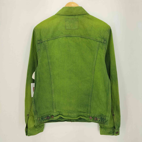 リーバイス Levis 後染め overdye加工 デニムトラッカージャケット メンズ JPN:M