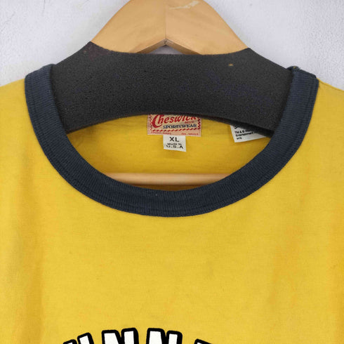 チェスウィック Cheswick MADE IN USA キャラクタープリント S/S リンガーTシャツ メンズ JPN:XL