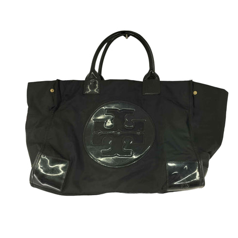 トリーバーチ TORY BURCH パテント ナイロントートバッグ レディース